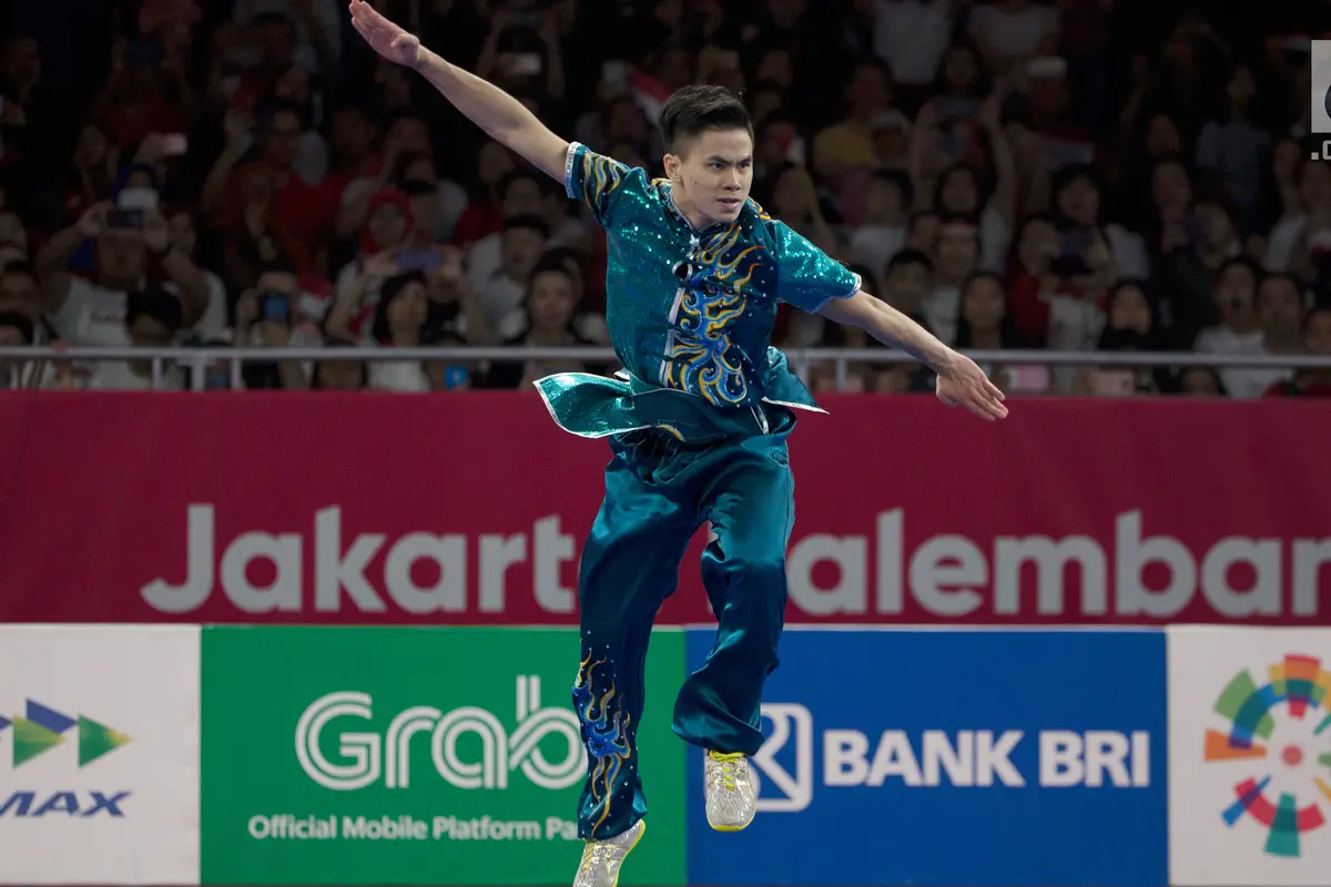 Atlet wushu putra Indonesia, Marvelo Edgar Xavier