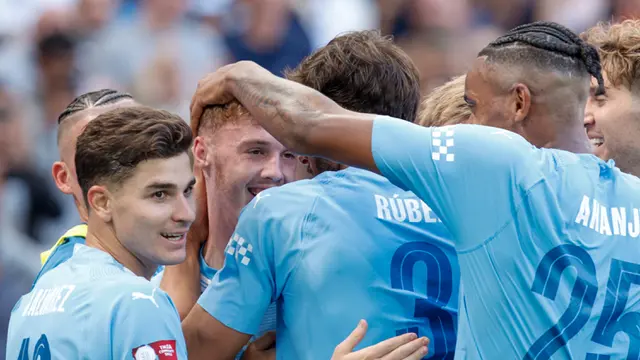 Hasil Community Shield Arsenal Vs Manchester City