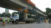 Crane Proyek Tol Lingkar Bogor Roboh, Ini Penjelasan PT WIKA