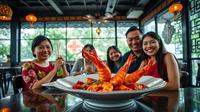 resep udang saus padang ©Ilustrasi dibuat AI