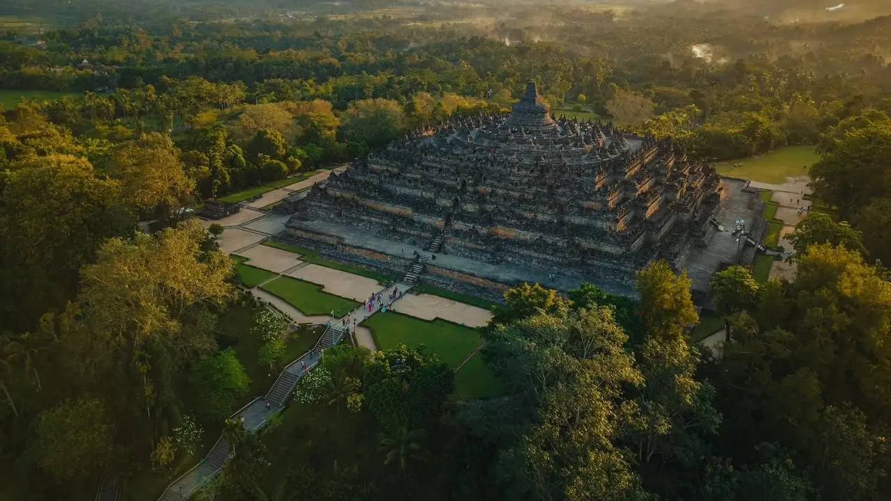 Candi Borobudur.