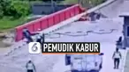 REKAMAN PEMUDIK KABUR SAAT DICEGAT POLISI