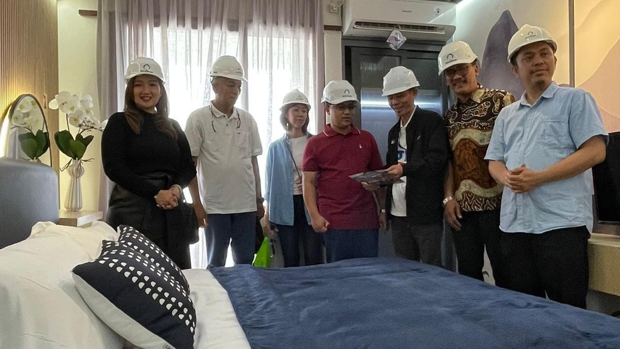 Perum Perumnas kembali meresmikan tower baru di lingkungan apartemen Sentraland, Medan.