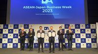 Dorong percepatan perusahaan Jepang dalam mencapai target aksi perubahan iklim, ASEAN Business Advisory Council (ASEAN BAC) dan JETRO (Japan External Trade Organization) melakukan penandatangan MoU.