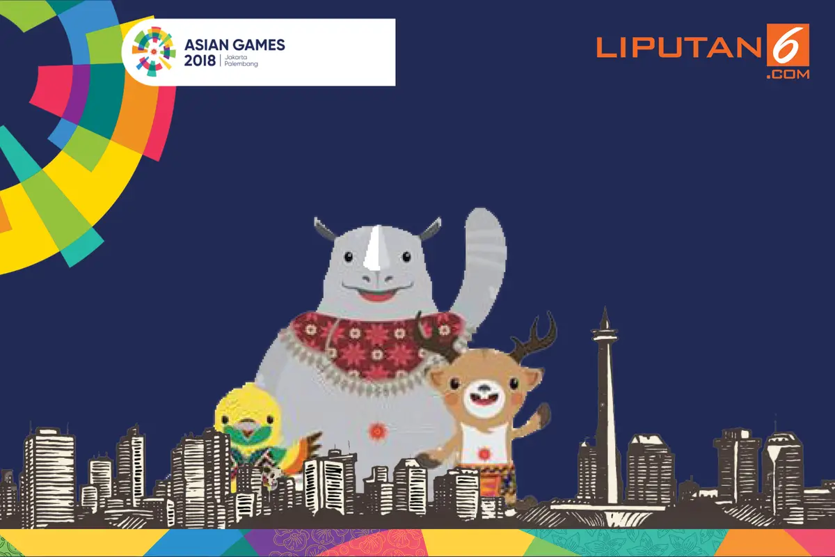 banner heboh persiapan Asian Games