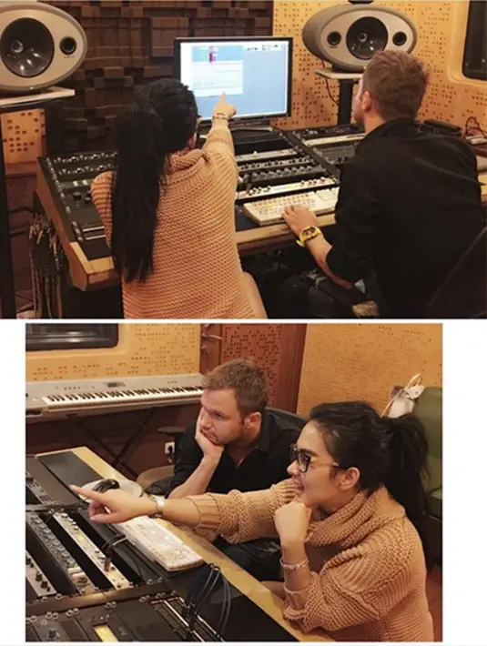 Diketahui Syahrini dan Dash Berlin kerap menghabiskan waktu bersama, baik di dalam maupun luar pekerjaan.  (Via Instagram/@Princessyahrini)