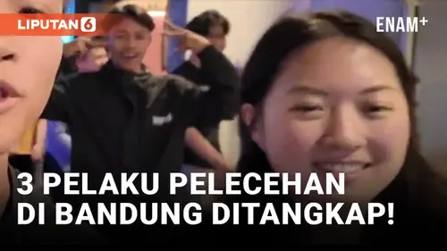 VIDEO: Pelaku Pelecehan Terhadap WNA di Bandung Ditangkap Polisi