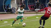 Witan Sulaeman. Pemain Lechia Gdansk berusia 20 tahun ini hanya sekali menjadi starter dalam dua laga sebelumnya. Saat melawan Laos, penyerang sayap kiri ini baru diturunkan di awal babak kedua menggantikan Kushedya Hari Yudo dan sukses mencetak 1 gol dan 1 assist. (affsuzukicup)