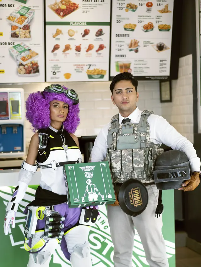 Wingstop Kolaborasi dengan PUBG Mobile, Bisa Puas Makan dan Dapat Skin