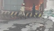 Kebakaran Hebat di Pergudangan Kosambi Tangerang