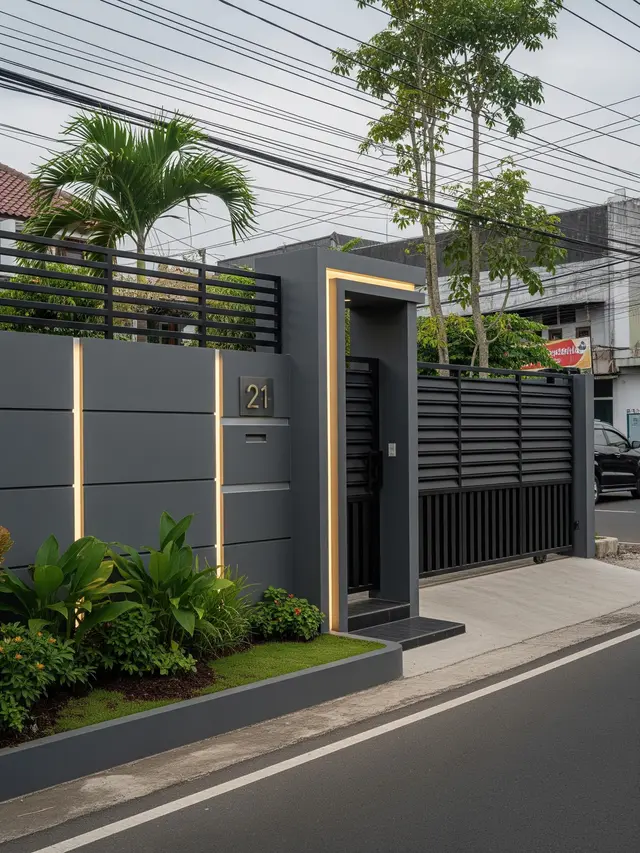 Warna Pagar Rumah yang Tidak Mudah Kusam