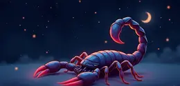 logo ramalan zodiak scorpio (sumber: AI generated)