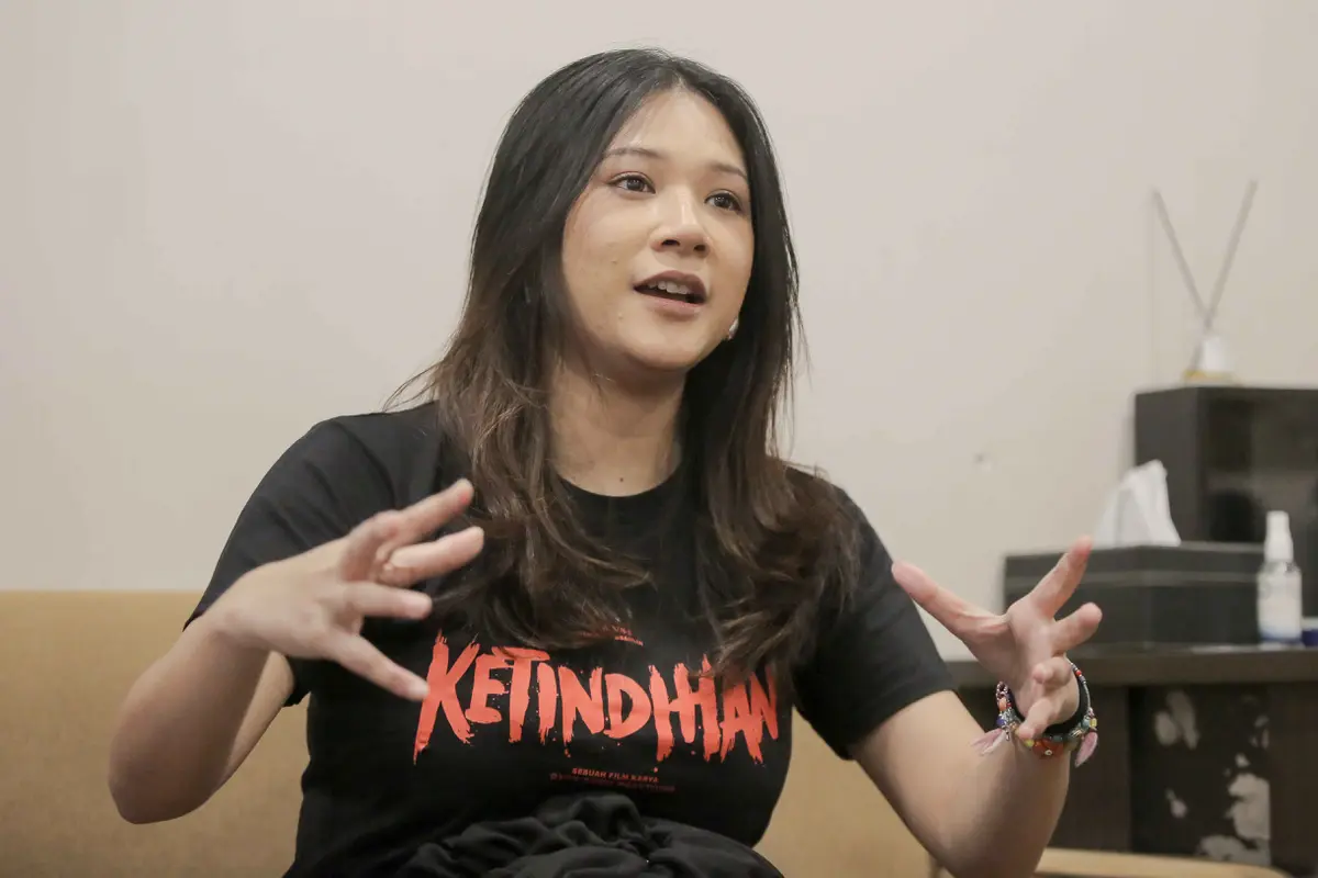 Agnes Naomi. (Herman Zakharia/ Liputan6.com)