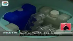 Warga sambut baik suntik vaksin sebagai langkah untuk pencegahan penyakit difteri. Sementara stok vaksin difteri dijamin tetap tersedia.