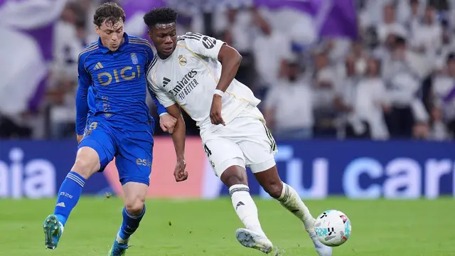 real madrid vs real oviedo liga spanyol