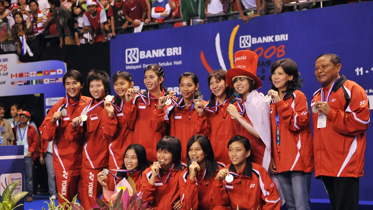 Skuad Indonesia di final Piala Uber 2008