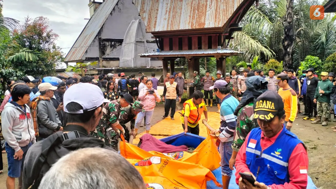 Longsor Kabupaten Tana Toraja (Liputan6.com/Fauzan)