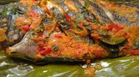 Ikan Woku daun Pisang khas Gorontalo. Foto:Cookpad (Arfandi Ibrahim/Liputan6.com)