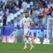 Frans Putros saat membela Irak di Piala Asia 2023. (Instagram/fransputros).