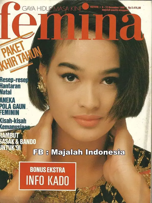 8 Potret Lawas Donna Harun saat Aktif sebagai Model, Disebut Awet Muda