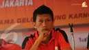 Dengan format pertandingan yang berbeda dari tahun lalu Ismed Sofyan (Persija Jakarta) meyakini hal ini akan memberi motivasi tersendiri buat pemain yang berlaga (Liputan6.com/Helmi Fithriansyah)
