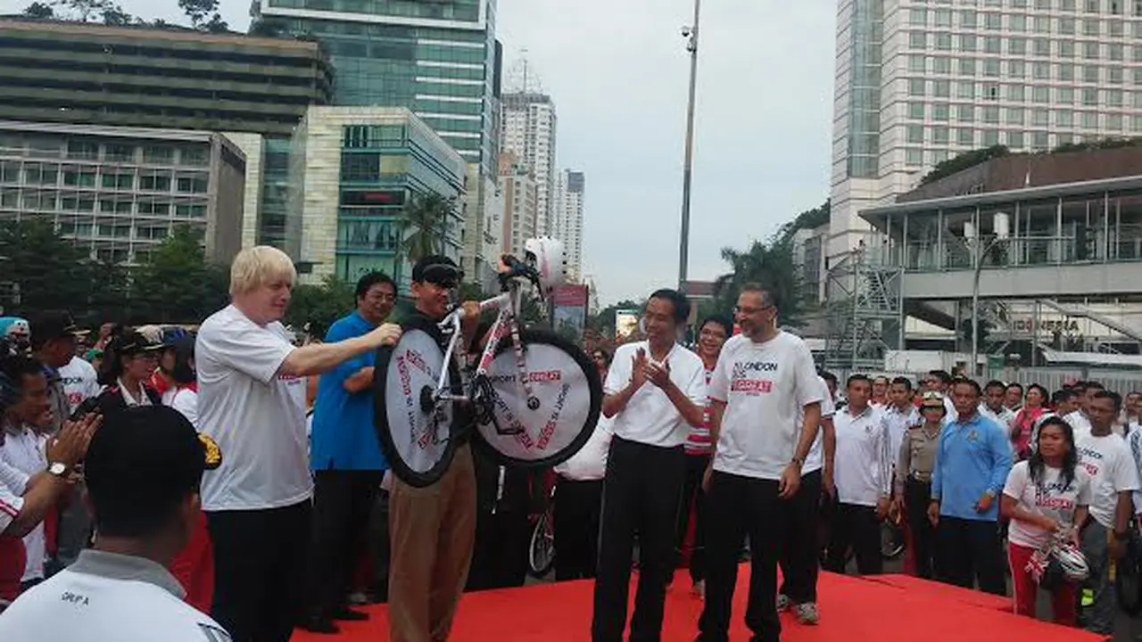 Ahok dan Walikota London Boris Johnson