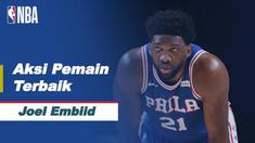 Berita Video Aksi-Aksi Terbaik Bintang Philadelphia 76ers, Joel Embiid di NBA Playoffs Hari Ini