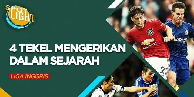 VIDEO: Termasuk Daniel James, Berikut Ini Deretan Pemain yang Pernah Lakukan Tekel Keras di Liga Inggris