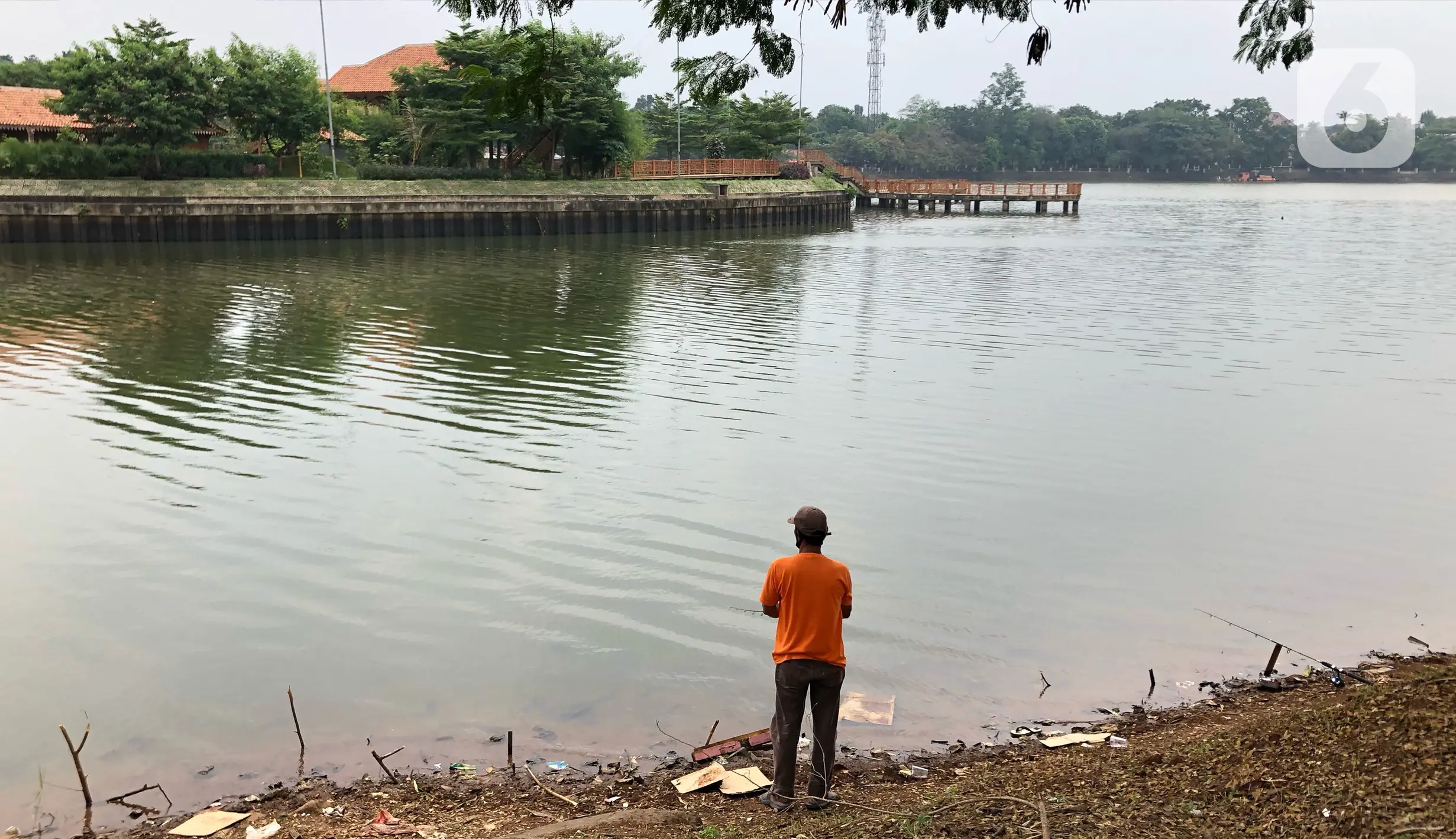 FOTO: Setu Babakan Kembali Dibuka untuk Umum - Foto Liputan6.com