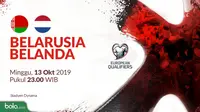 Kualifikasi Piala Eropa 2020 - Belarusia Vs Belanda (Bola.com/Adreanus Titus)