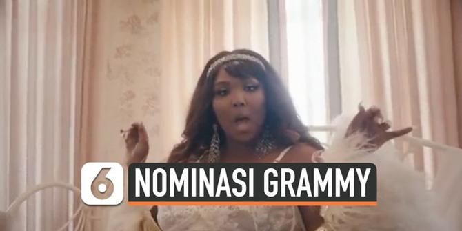 VIDEO: Lizzo Borong Nominasi Grammy Awards 2020