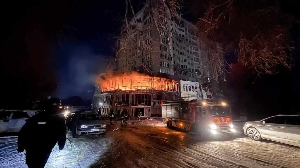 Pertama di 2026, Serangan Drone Rusia Hantam Zaporizhzhia Ukraina