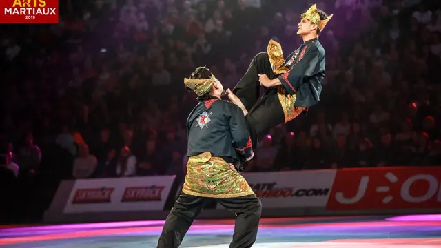 Salah satu laga festival bela diri Perancis Bercy Festival des Arts Martiaux, yang diikuti pesilat asal Indonesia di pentas dunia
