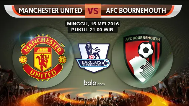 Manchester United vs AFC Bournemouth (bola.com/Rudi Riana)
