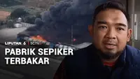 Kebakaran Pabrik Sepiker, Dua Bangunan Hangus