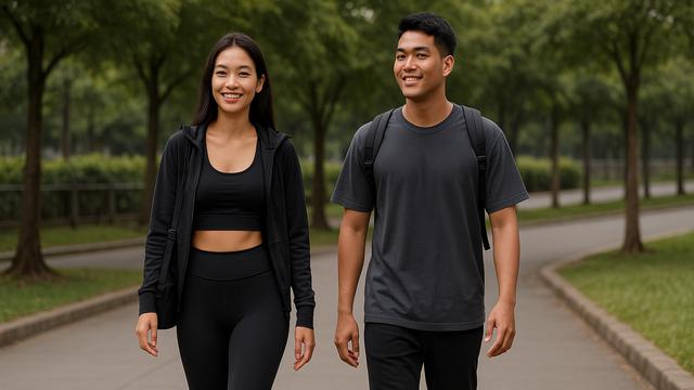 Outfit Jalan-jalan yang Simpel dan Nyaman Seharian (Foto: ChatGPT)