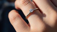 Cincin Solitaire Minimalis. Foto: Gemini