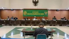 Singgih Wahono diganjar sanksi pemberhentian tidak dengan hormat oleh Mahkamah Agung (MA) bersama Komisi Yudisial (KY). (Liputan6.com/ Dok Ist)