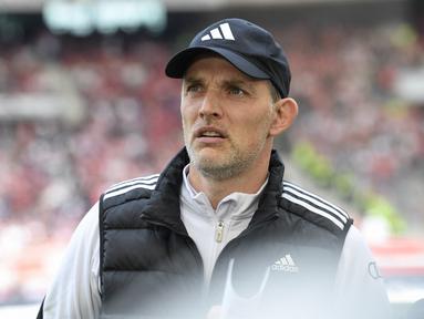Thomas Tuchel dilaporkan tak berniat mengambil pekerjaan sebagai pelatih Manchester United setelah cabut dari Bayern Munchen. (Michaela STACHE / AFP)