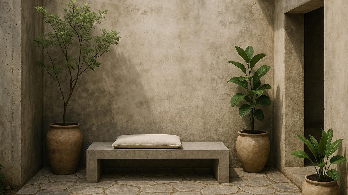 8 Model Pekarangan Rumah Estetik dengan Konsep Wabi-Sabi dan Eco-Brutalism, Unik dan Berkarakter