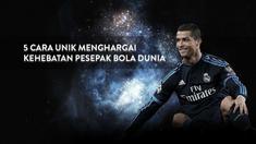 Berbagai cara orang untuk menghargai pesepak bola yang berjasa dari mulai nama jalan hingga nama sebuah galaksi, berikut videonya.