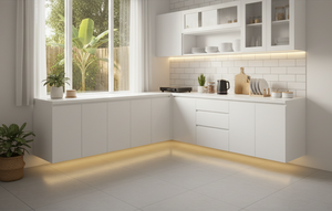 8 Model Bufet Dapur Minimalis yang Fungsional, Modern dan Hemat Ruang untuk Rumah Kecil (Foto: Gemini AI)