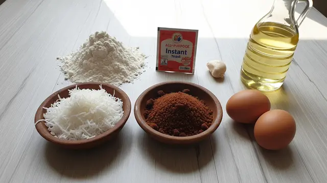 Bahan Roti Goreng Isi Unti Kelapa