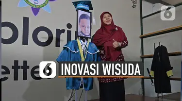 Inovasi ini untuk memudahkan prosesi wisuda di tengah pandemi Covid-19.