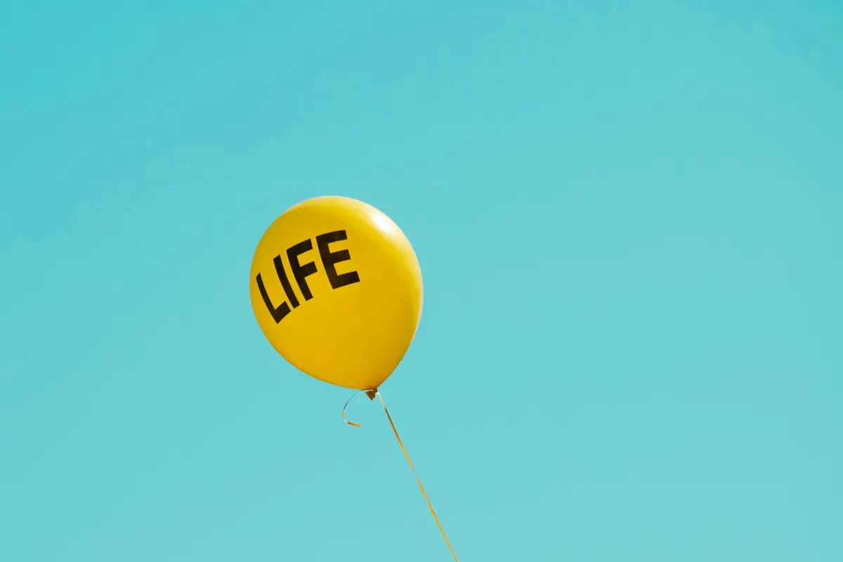 [Fimela] yellow life-printed balloon