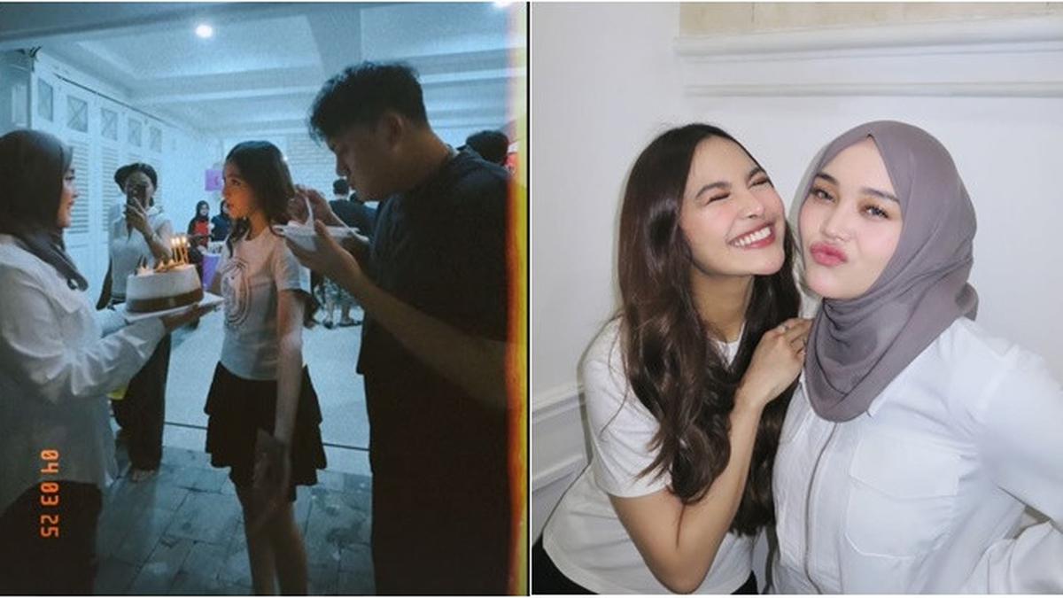 6 Potret Putri Delina di Ulang Tahun Mahalini ke-25, Kedekatan Ipar yang Manis