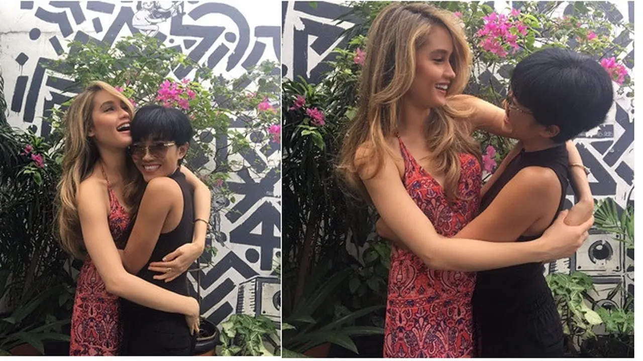 Cinta dan Herdiana (Sumber: Instagram/claurakiehl/herdianak)