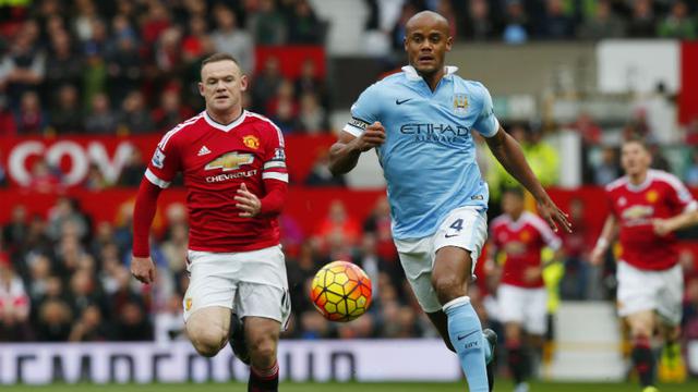 Manchester United versus Manchester City.