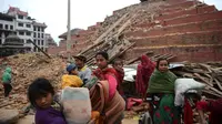 41 WNI Selamat dari Gempa Nepal, 13 Belum Diketahui
