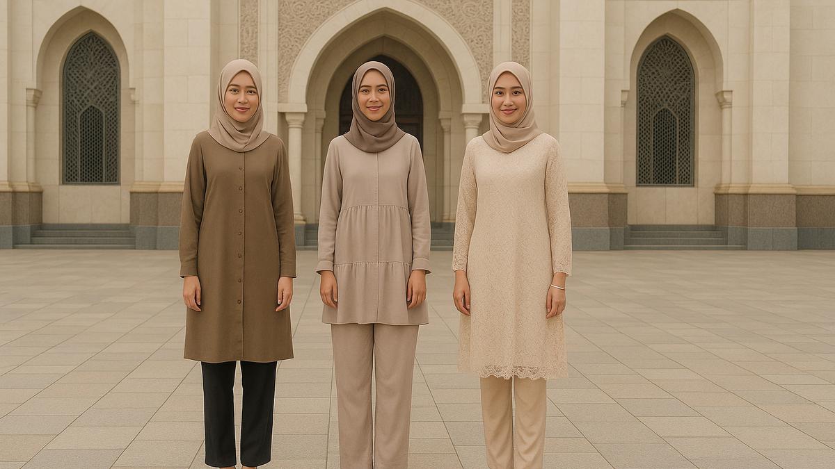 7 Model Tunik untuk Lebaran Idul Adha, Tampil Elegan dan Bersahaja pada Momen Hari Raya